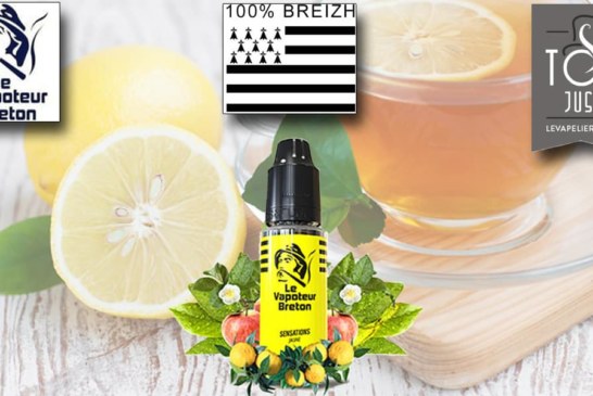 Jaune (Gamme Sensations) par Le Vapoteur Breton