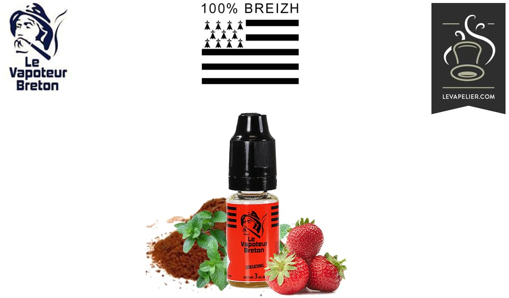 Rouge (Gamme Sensations) par Le Vapoteur Breton