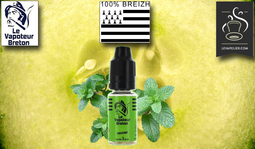 Vert (Gamme Sensations) par Le Vapoteur Breton