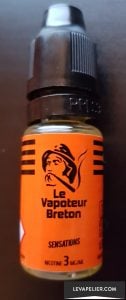 Orange (Gamme sensations) par Le Vapoteur Breton - 1
