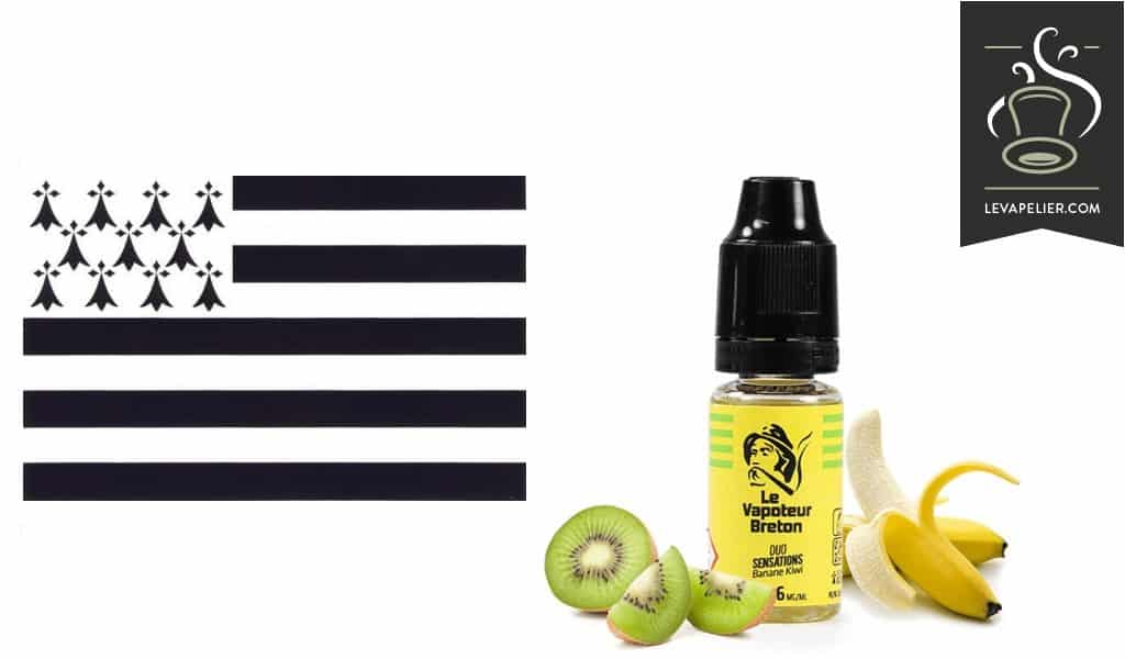 Banane-Kiwi (Gamme Duo Sensations) par Le Vapoteur Breton