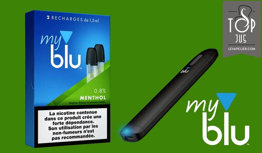 Tests and reviews: Menthol (myblu range) by blu ~ Le Vapelier Tests and reviews: Menthol (myblu range) by blu ~ Le Vapelier