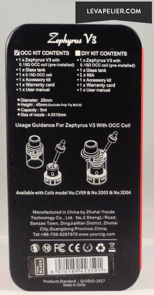 Zephyrus V3 Kit OCC par UD - 10
