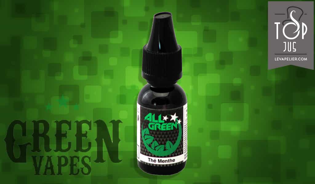 Thé Menthe (Gamme All Green) par Green Vapes