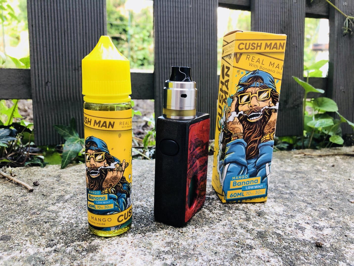 Cush Man mango banana par Nasty Juice [Flash Test]