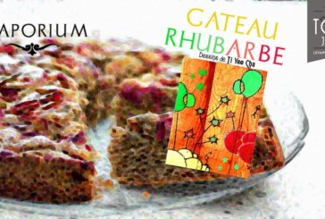 Gâteau Rhubarbe par Le Vaporium