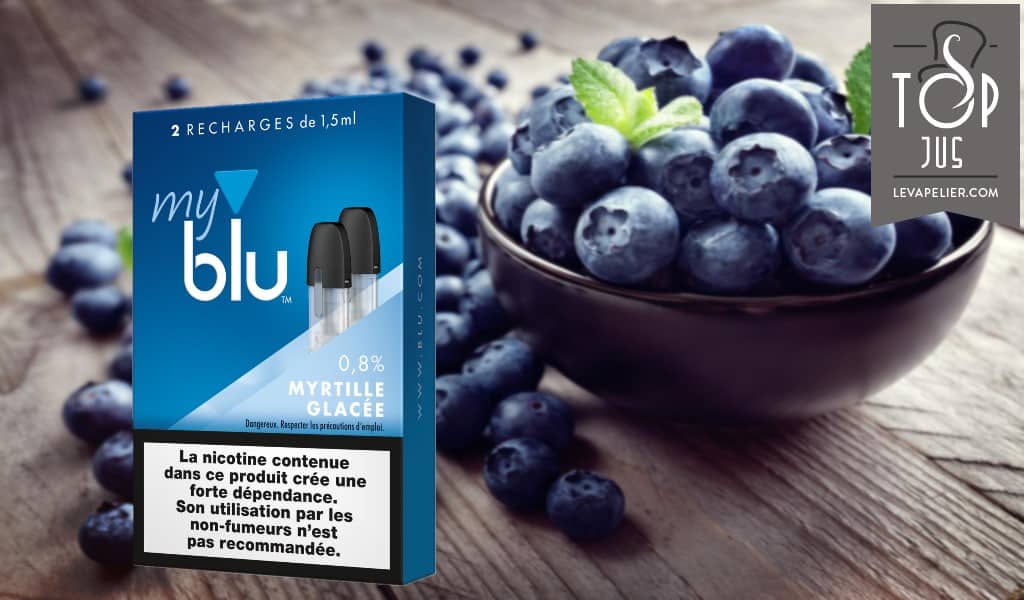 Myrtille glacée (gamme myblu) par blu