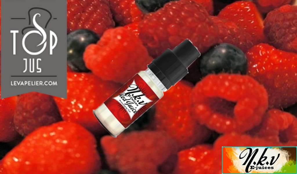 Red Juice (Gamme NKV Colors) par NKV E-juices