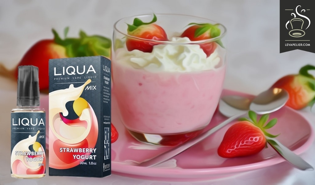 Strawberry Yogurt (Gamme mix) par Liqua