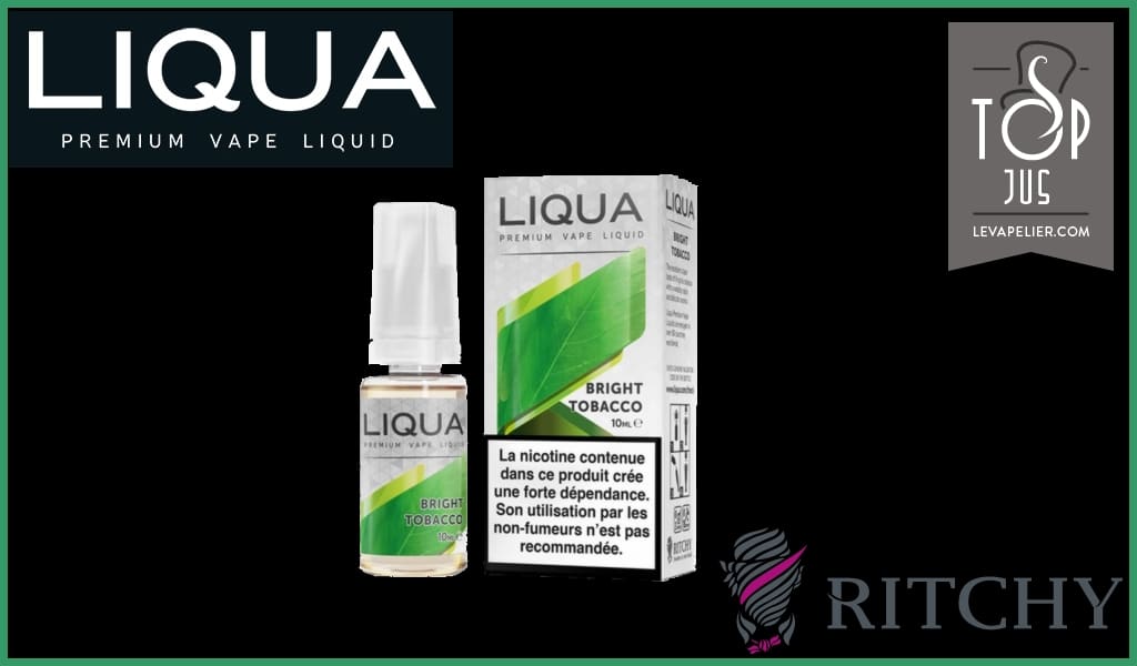 Bright Tobacco (Gamme Elements) par Liqua