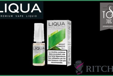 Bright Tobacco (Gamme Elements) par Liqua