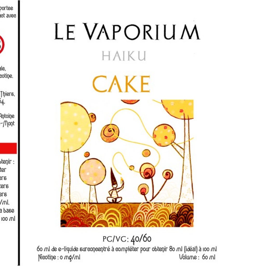 Cake (Gamme Haiku) par Le Vaporium