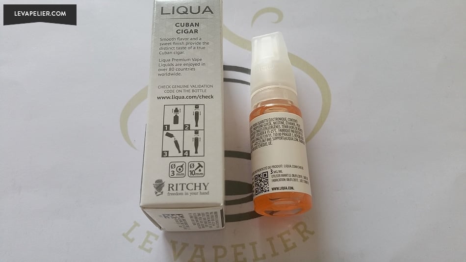 Cuban Cigar (Gamme Elements) par Liqua - 2