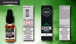 555 (Gamme Green Vapes) par Green Liquides - 1
