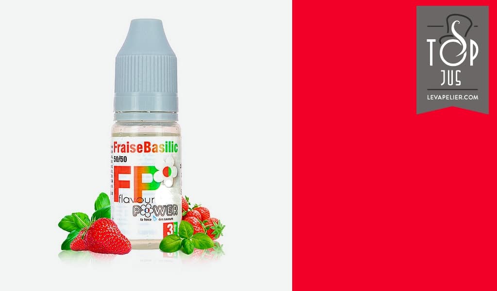 Fraise Basilic (Gamme 50/50) par Flavour Power
