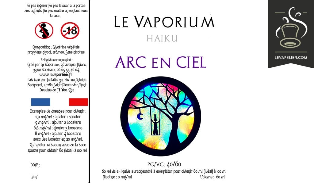 Arc en Ciel (Gamme Haiku) par Le Vaporium