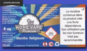 Menthe Religieuse par Home Vape - 1