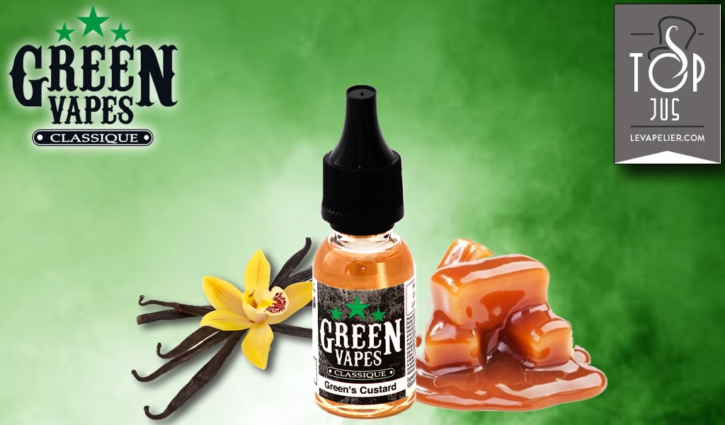 Green’s Custard (Gamme Green Vapes) par Green Liquides