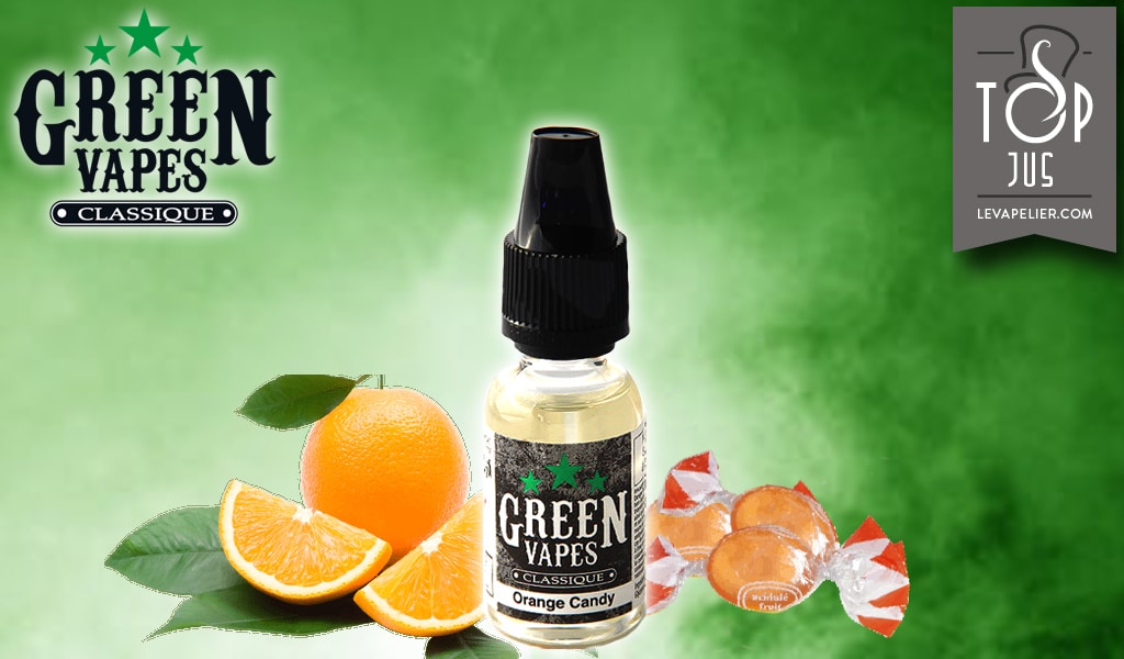 Orange Candy (Gamme Green Vapes) par Green Liquides
