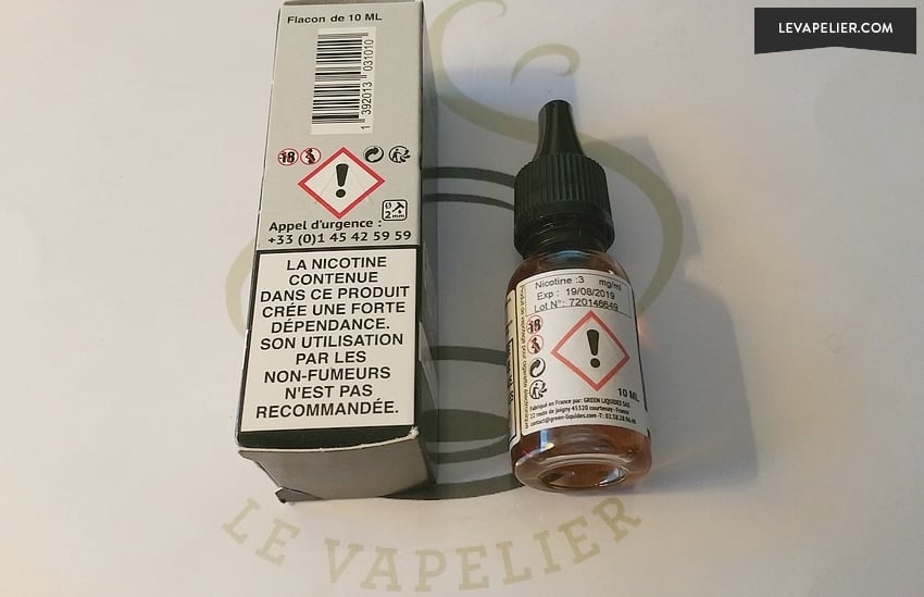 555 (Gamme Classique Green Vapes) par Green Liquides - 3