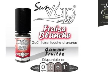 Fraise Blanche (Gamme Sunvap) par Myvap