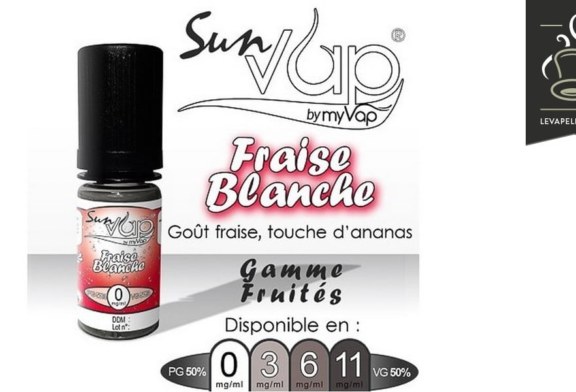 Fraise Blanche (Gamme Sunvap) par Myvap