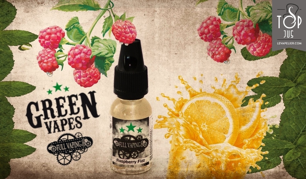 Raspberry Fizz (Gamme Full Vaping) par Green Liquides