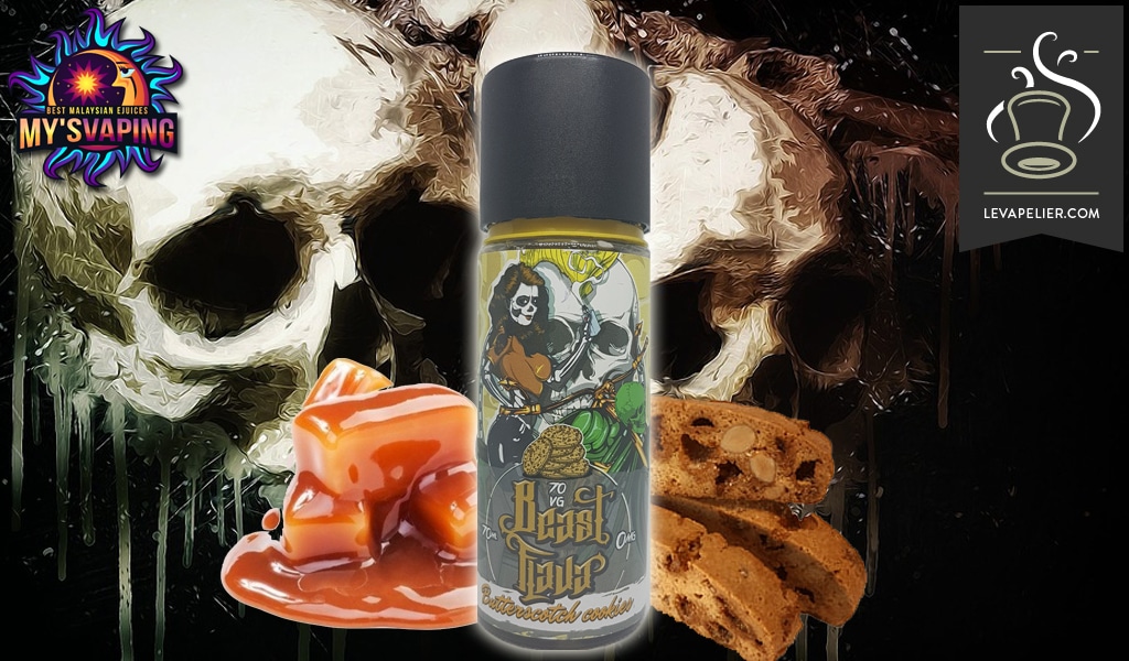 Butterscotch Cookies (Gamme Beast Flava) par My’s Vaping France