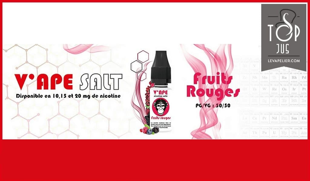 Fruits Rouges (V’APE SALT) par V’APE