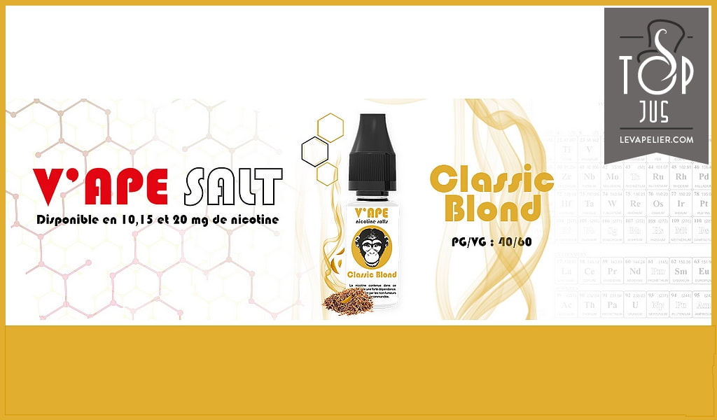 Classic Blond (Gamme V’APE SALT) par V’APE