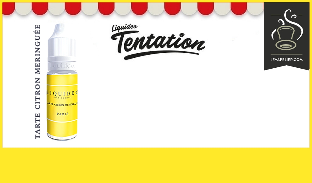 Tarte Citron Meringuée (Gamme Tentation) par Liquideo