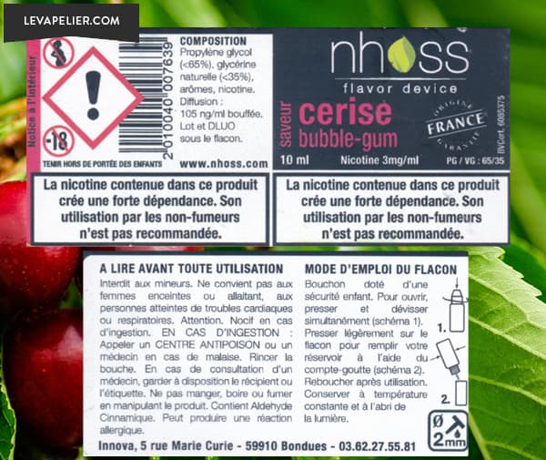 Cerise Bubble-Gum par NHOSS - 1