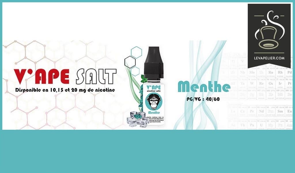 Menthe (V’APE SALT) par V’APE
