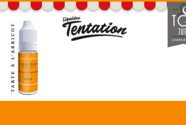 Tarte à l’Abricot (Gamme Tentation) par Liquideo