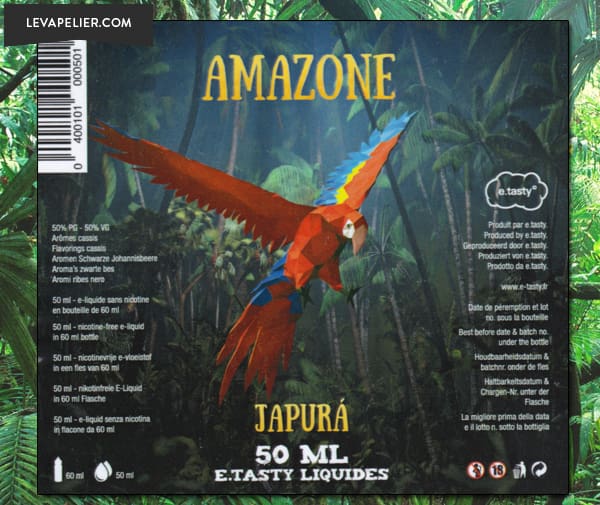 Japurà (Gamme Amazone) par E-Tasty - 1