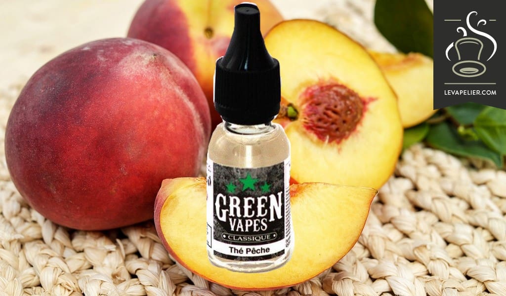 Thé Pêche (Gamme Classique) par Green Liquides