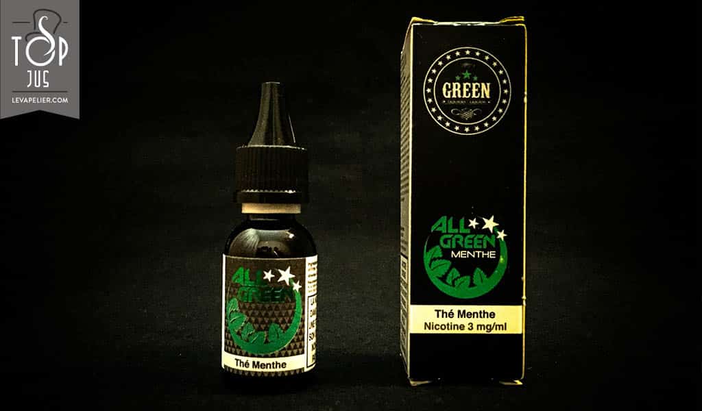 Thé Menthe (Gamme All Green) – par Green Liquides
