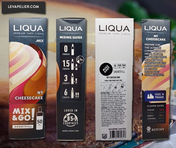 NY Cheesecake (Gamme Mix & Go) par LIQUA - 1