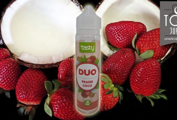 DUO Fraise Coco (Gamme Tasty) par Laboratoire Français Industriel (LFI)