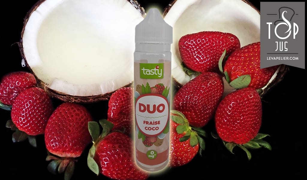 DUO Fraise Coco (Gamme Tasty) par Laboratoire Français Industriel (LFI)