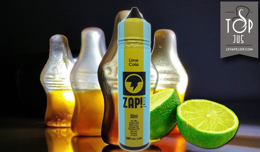 Lime Cola (Gamme Vintage Cola) par ZAP JUICE