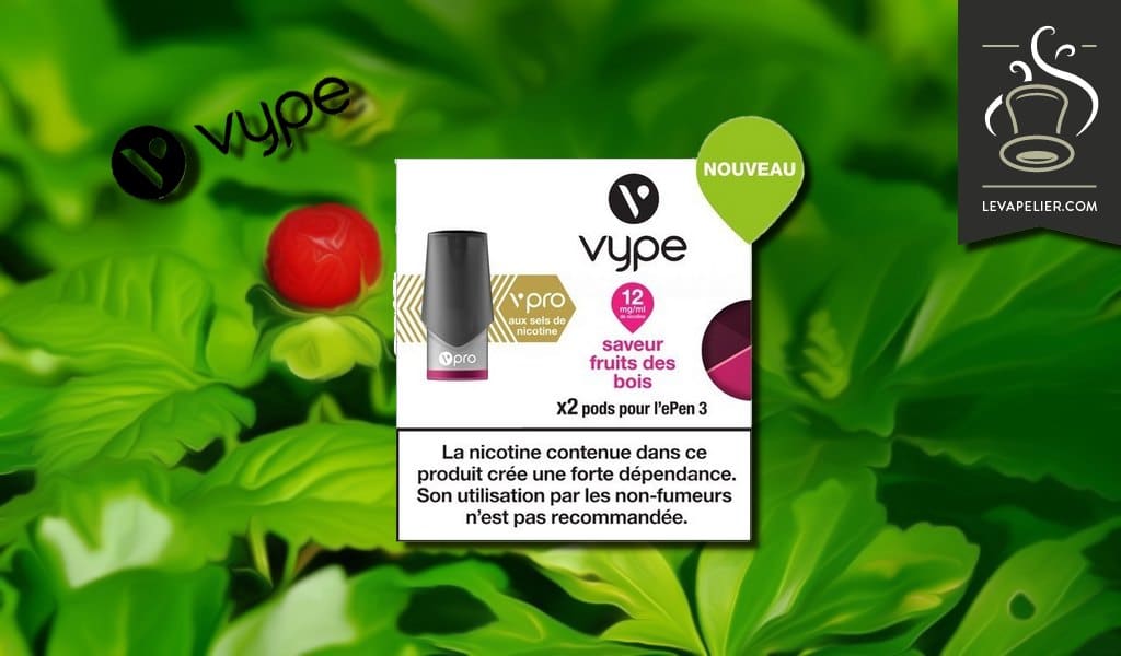 Fruits des Bois (gamme Vpro) par Vype