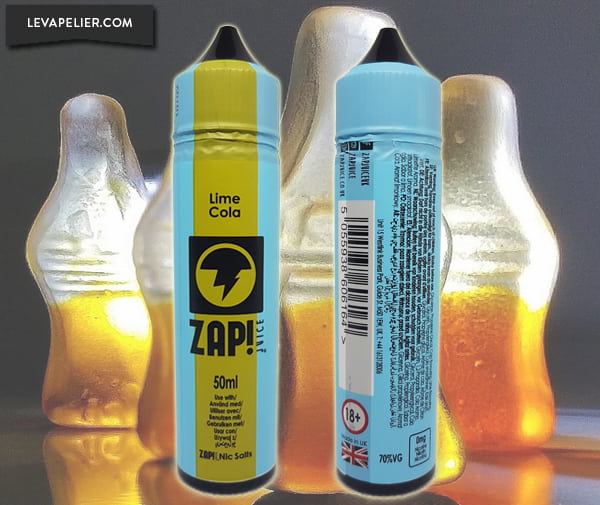 Lime Cola (Gamme Vintage Cola) par ZAP JUICE - 1