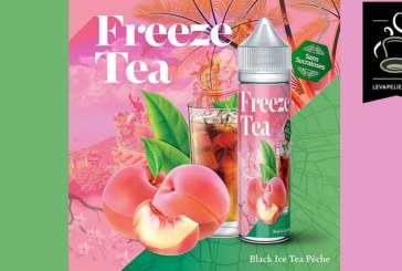 Black Ice Tea Pêche (Gamme Freeze Tea) par Made In Vape