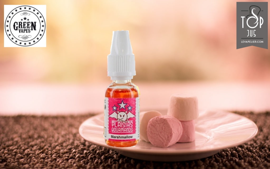 Marshmallow (Gamme Plaisirs Gourmands) par Green Liquides