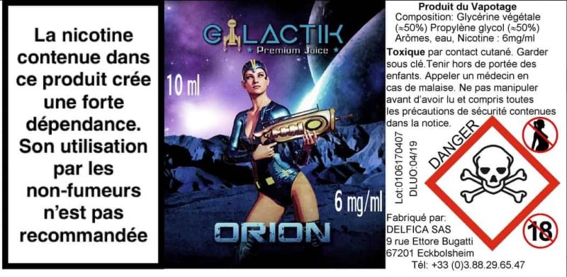 Orion (Gamme Galactik) par Flavor-Hit - 1