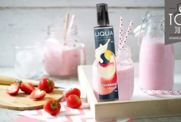 Strawberry Yogurt (Gamme Mix and GO – 50ml) par Liqua