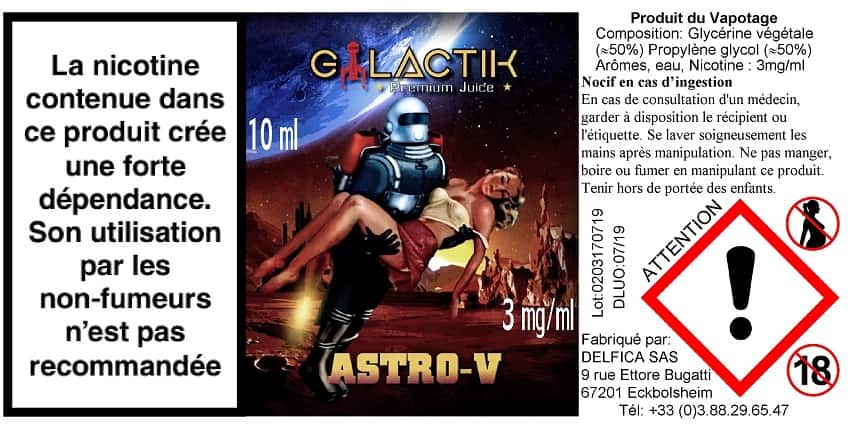 Astro-V (Gamme Galactik) par Flavor-Hit - 1