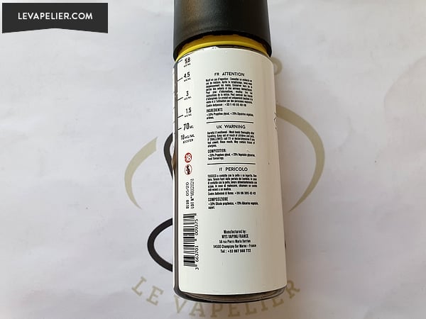 Mango Blackcurrant par Mango Infinite - My's Vaping - 2