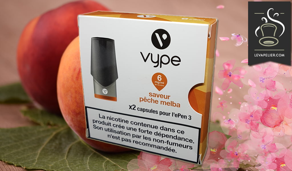 Pêche Melba par Vype